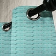 thumbnail image 3 of Ambesonne Teal Grommet Curtain, Vintage Arrows Colorful, 50" x 72", Turquoise Grey White, 3 of 6