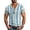 11-Light Blue, variant on JAJAHO Graphic Tees Men Vintage Striped V Neck Tee Shirt Casual Summer Short Sleeve Loose Fit T-Shirts Trendy Tops