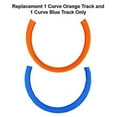 thumbnail image 4 of Replacement Parts for Hot Wheels Track - Hot Wheels Criss Cross Crash Car Race Track DTN42 | Includes 1 Curve Orange Track and 1 Curve Blue Track, 4 of 6
