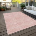 thumbnail image 6 of Addison Rugs Chantille Indoor/Outdoor Transitional Geometric Pink Washable Rectangle Rug, 9' x 12', 6 of 6