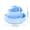 Blue, variant on Rotating Pen Holder, 360 Degree Desk Organizer with Multi Compartments for Office Supplies, Stationery, and Makeup Brushes