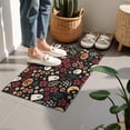 thumbnail image 4 of Halloween Floral Ghosts Pattern Door Rugs,Washable Non Slip Door Mats Indoor,Decorative Door Mats,Entry Mat Indoor for Entrance,Bedroom,Kitchen,Bathroom,16"x24", 4 of 6