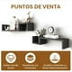thumbnail image 3 of Repisas Flotantes, 2 Piezas Repisas Flotantes de Pared(58 * 10 * 12CM), Estantes Flotantes Montado en La Pared para Baño, Cocina, Negocio y Más Soportan hasta 12 kg, Fáciles de Instalar, 3 of 6