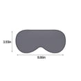 thumbnail image 3 of Pntutb Satin Both Sides Sleep Eye Mask - 1Pcs Silk Like Sleeping Masks Warm and Cool Double-Sided Available Blindfold Eye Mask Lightweight Night Eyeshade, 3 of 8
