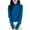Blue #3, variant on Women Knit Sweater Mock Turtleneck Fleece Long Sleeve Sweaters Fashion Thermal Lightweight Fall Tops Basic Soft Loose Fit Blouses for Women, Pink M