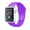 Purple, variant on Silicone Sport Replacement Watch Band Strap for Apple Watch Series 1, 2, 3, & 4 - 38mm, 40mm, 42mm, or 44mm (20-Colors)