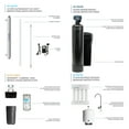 thumbnail image 3 of 64,000 Grains Water Softener with 12 GPM Quantum UV Sterilizer and 75 GPD Reverse Osmosis RO System, 3 of 13