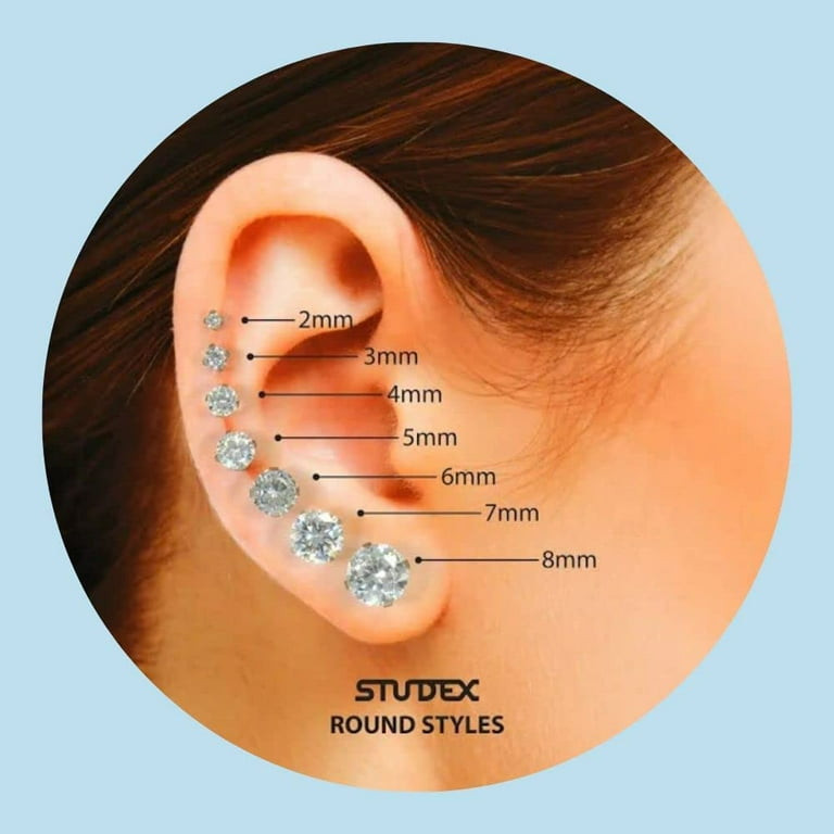 Stainless steel clearance stud earrings