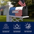 thumbnail image 5 of Mailbox Cover Standard Size Labor Day Magnetic America Old National Flag Mailbox Covers Waterproof Mail Box Covers Post Wraps Letter Box Cover for Home Garden Yard Decor 18x21 Inch, 5 of 6