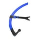 thumbnail image 4 of Tubo de respiración de natación frontal, snorkel de natación, hombres semi -secos húmedos para mujeres ajustados, cómodo snorkel de buceo portátil Azul, 4 of 8