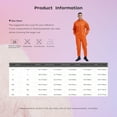 thumbnail image 7 of iiniim Men Long Sleeve Hooded Dustproof Mechanic Uniform Workshop Auto Workwear Work Jumpsuit Coverall Camouflage 3XL/185, 7 of 7