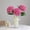 3, variant on Vibrant Pink 3-Stalk Artificial Hydrangea Bouquet - Ideal for Home, Wedding, and Holiday Decor