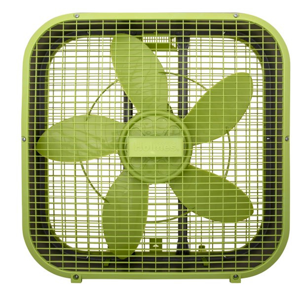 Holmes 20" Box Fan, Green