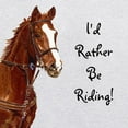 thumbnail image 3 of CafePress - Id Rather Be Riding! Horse Hooded Sweatshirt - Pullover Hoodie, Hooded Sweatshirt, 3 of 4