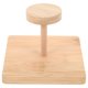 thumbnail image 3 of Bamboo Paper Cup Organizer: Stackable Coffee Cup Display Rack - Space-Saving Vertical Storage for Disposable Mugs - Kitchen Countertop Organizer, 3 of 3