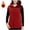 A397 Red, variant on LEKWK Fleece Vest for Women Zip up Sleeveless Jackets with Pockets Loose Casual Warm Winter Clothes Outerwear