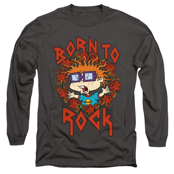 Rugrats Chucky Was Born To Rock Unisex Adult Long-Sleeve T Shirt