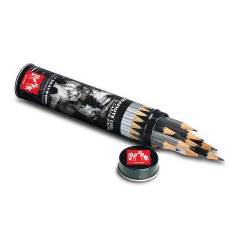 CARAN DACHE/CREATIVE ART 775315 CARAN DACHE GRAPHITE LINE 15 PENCILS SET