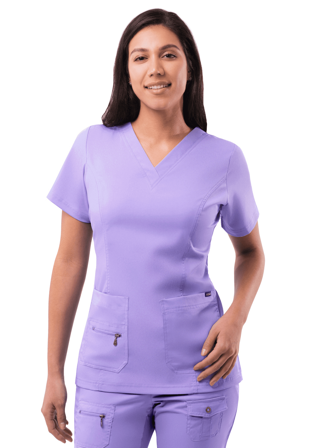 Adar Adar Pro Scrubs For Women Elevated VNeck Scrub Top Walmart