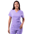 thumbnail image 1 of Adar Pro Scrubs For Women - Elevated V-Neck Scrub Top, 1 of 7
