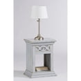 thumbnail image 3 of Progressive Furniture Luna Wood Nightstand in Heather Gray, 3 of 4