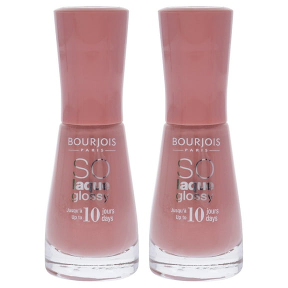 Bourjois So Laque Glossy - # 13 Tombee A Pink - Pack of 2 , 0.3 oz Nail Polish