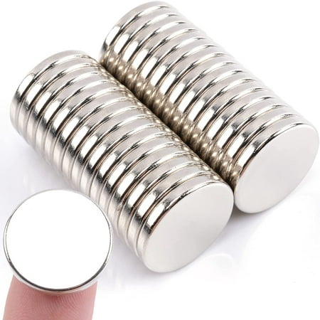 

30Pcs Super Strong Rare Earth Magnets Disc 20 x 3mm Decorative Round Fridge Neodymium Magnets Fun Small Refrigerator Magnet for Whiteboard Cute Locker Magnets for Crafts Dry Erase Board