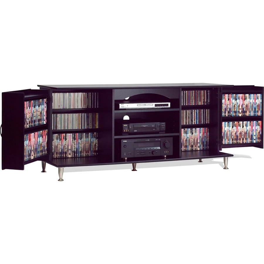 Premier Large Flat Panel Plasma / LCD TV Console with Media Storage