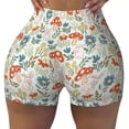thumbnail image 2 of Goofa Garden Of Little Bunnies Printed Workout Shorts Women Seamless Scrunch Butt Lifting High Waisted Gym Booty Shorts Elastic Workout Shorts-Medium, 2 of 8