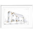 thumbnail image 2 of Art.com Barnyard Pencil Sketch II Art Print by Ethan Harper, White Frame Wall Art, 29" x 21", 2 of 5