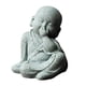thumbnail image 2 of Figura de monje, estatua de Buda, escultura creativa, adornos decorativos hechos a mano para Risa disimulada, 2 of 9