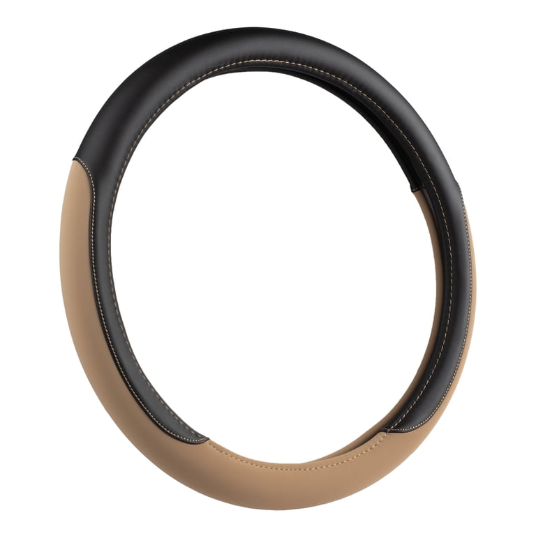 Beige Truck Steering Wheel Cover, 15-16 In photo 2