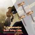 thumbnail image 2 of Selletas De Puente De Guitarra 3 sillines compensados ​​para guitarra para reemplazo de puentes de guitarra eléctrica Tele Sywqhk Para Estrenar, 2 of 7