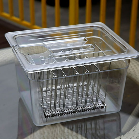 Milisten 2-Pack Replacement Clear Lids for Slow Cooker, Compatible with Sous and Low Temperature Cooking