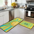 thumbnail image 3 of Summer Kitchen Rugs and Mats for Floor, Summer Decorations for Home, 2 Pcs Non-Slip Backing Spring Summer Mat, Summer Decor Holiday Kitchen Rug Sets with Runner 17"x47.2"+17"x30", 3 of 6