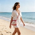 thumbnail image 4 of Clear Bag Stadium Approved, Transparent Crossbody Purse Small Clear Crossbody Bag with Adjustable Shoulder Strap, 4 of 4
