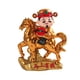 thumbnail image 1 of Figura de Dios de la Riqueza, Adorno de Escritorio, Figura Compacta de Feng Shui de Caballo Rico para dorado, 1 of 7