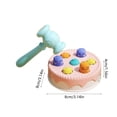 thumbnail image 3 of Wmkox8yii Whack A Mole Game Toys for Toddlers 1-3 Years,Cake Shape Whack Mole Hammering Pounding Toys,Baby Birthday Gifts,Boys Girls Kids Interactive Learning,Developmental Toys, 3 of 7