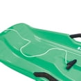 thumbnail image 5 of Slippery Racer Downhill Thunder Kids Toddler Plastic Toboggan Snow Sled, 5 of 9