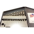 thumbnail image 4 of Drill Hog 13 Pc Niobium Left Hand Drill Bit Set Index Drill Bits, 4 of 4