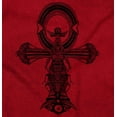 thumbnail image 2 of Ankh Egyptian Cross Symbolic Spiritual Womens Slim Fit Graphic Tee Brisco Brands L, 2 of 4