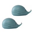 thumbnail image 4 of cepillos de limpieza multiusos con forma de ballena, cepillos para ropa, herramientas para limpiar zapatos, 4 of 4