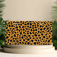 thumbnail image 4 of 1 Pcs 2D Flat License Plate Covers & Frames, Leopard Print For Decorative Front, Waterproof For Decoration Aluminum License Plate Covers & Frames Cover For Men Women, 12" X 6", 4 of 6