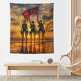 thumbnail image 5 of Attack On Titan Tapestry Wall Hanging Blanket Soft Tablecloth Wall Hanging Tapestries Home Decor Posters for Home Dormitory, 5 of 8