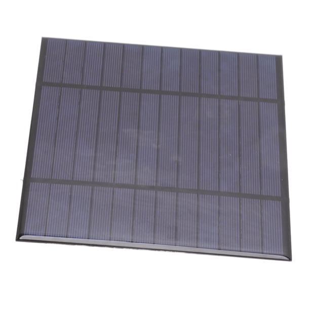 Mini Panel Solar, Superficie Epoxi Ligera Polysilicon 6V Panel Solar Cargador Alta Eficiencia 4.5W Para Juguetes Solares