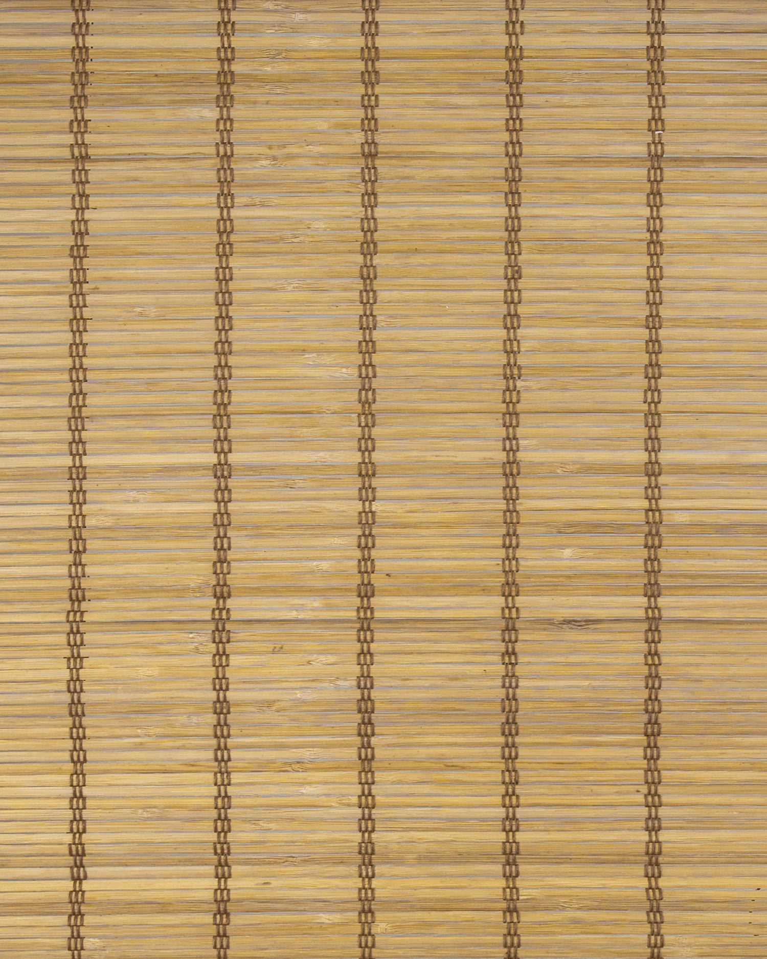 Chicology 23"W x 64"H Deer Cordless Bamboo Roman Shades, Natural Woven Wood, Light Filtering, Safe for Kids & Pets