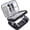 Black, variant on Veraa Waterproof Electronics Organizer – Double Layer Travel Case for Cables, Chargers & Accessories
