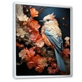 thumbnail image 2 of Designart "Soft Hues Summon Bird Melody I" Animals Bird Floater Framed Canvas Prints, 2 of 5