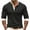 Black, variant on Men's Leisure Fashion Solid Color Contrast Design Lapel Button Long Sleeve Tall T Shirts Shirts for Large Men Heat compatible with Machine for T Shirts Plain Shirt Men's Tees Blank T Shirt T Shirt