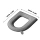thumbnail image 3 of Cojín de asiento de inodoro de espuma EVA alta | Ajuste universal para todas las estaciones | Anillo de asiento lavable, limpiable y reutilizable para adultos y niños | Ventosas antideslizantes, 3 of 3